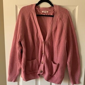 Joe Fresh Dusty Pink Women's Cardigan